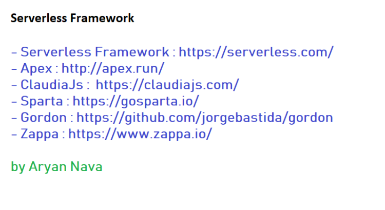 Serverless-Framework